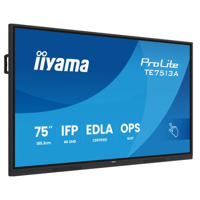iiyama LED-DisplayProLite TE7513A-B1AG - 190 cm (75") - 3840 x 2160 4K_2