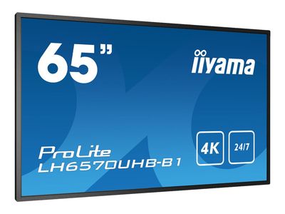 iiyama LCD-Display ProLite LH6570UHB-B1 - 165 cm (65") - 3840 x 2160 4K Ultra HD_4