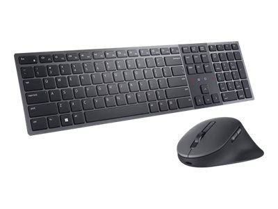 Dell kabelloses Tastatur-und-Maus-Set für die Zusammenarbeit Premier KM900 - US Layout - Graphite_thumb
