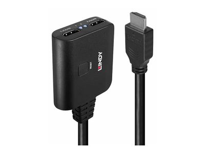 Adap Lindy 2 Port HDMI 4K60 Splitterkabel_5