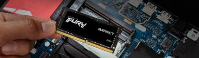 Kingston RAM FURY Impact - 64 GB (2 x 32 GB Kit) - DDR4 3200 SO-DIMM CL20_13