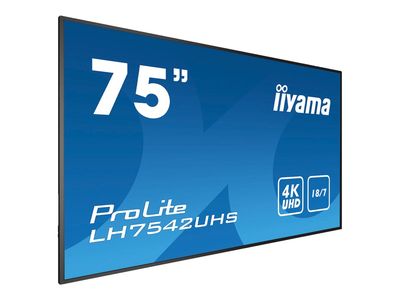 iiyama LED-Display ProLite LH7542UHS-B3 - 190 cm (75") - 3840 x 2160 4K_4