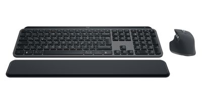 Logitech MX Keys Combo For Business Gen 2 keyboard Mouse included Office RF Wireless + Bluetooth QWERTZ German Graphite_3