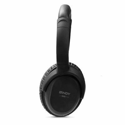 Lindy LH500XW Kopfhörer Verkabelt & Kabellos Kopfband Mikro-USB Bluetooth Schwarz_2
