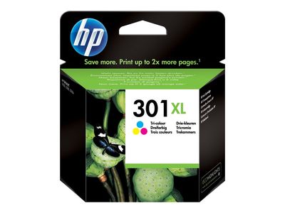 HP 301XL - Hohe Ergiebigkeit - farbstoffbasiert dreifarbig - Original - Tintenpatrone_thumb