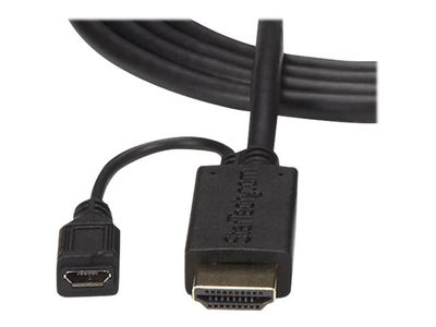 StarTech.com HDMI to VGA Cable - 10 ft / 3m - 1080p - 1920 x 1200 - Active HDMI Cable - Monitor Cable - Computer Cable (HD2VGAMM10) - Videokonverter - Schwarz_5