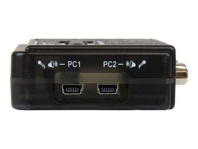 StarTech.com 2 Port USB KVM Switch Kit mit Audio und Kabeln - 2-fach USB VGA Desktop Umschalter inkl. Kabel - KVM-/Audio-Switch - 2 Anschlüsse_5