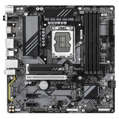 GIGABYTE B760M DS3H WIFI6E GEN5 Mainboard – Unterstützt Intel Core Prozessoren der 14. Generation, 6+2+1 Phasen Digital-VRM, bis zu 5600 MHz DDR5, 2 x PCIe 4.0 M.2, Wi-Fi 6E, 2.5 GbE LAN, USB 3.2 Gen2_2