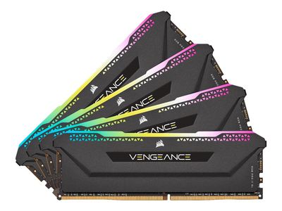 CORSAIR RAM Vengeance RGB PRO SL - 64 GB (4 x 16 GB Kit) - DDR4 3200 DIMM CL16_thumb