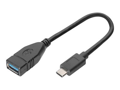 DIGITUS - USB Typ-C-Adapter - USB Typ A zu USB-C - 15 cm_thumb
