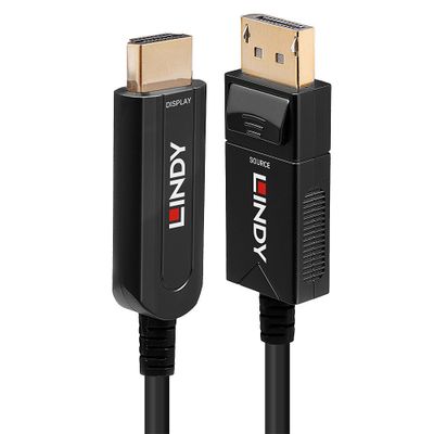 Lindy 38493 Videokabel-Adapter 40 m DisplayPort HDMI Typ A (Standard) Schwarz_thumb