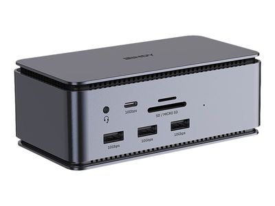 LINDY DST-Pro - Dockingstation - USB-C - HDMI, DP, USB-C - GigE, 10 GigE_1