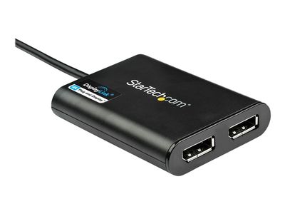StarTech.com USB 3.0 to Dual DisplayPort Adapter 4K 60Hz, DisplayLink Certified, Video Converter with External Graphics Card - Mac & PC (USB32DP24K60) - DisplayPort adapter - USB Type A to DisplayPort - 30 cm_8