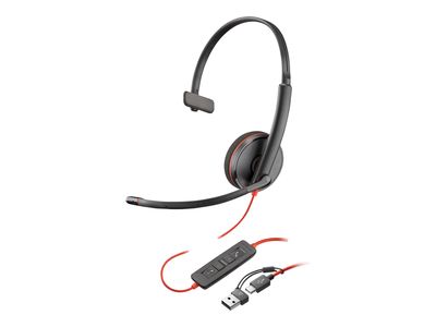 HP Poly Blackwire 3210 - headset - USB-C_thumb