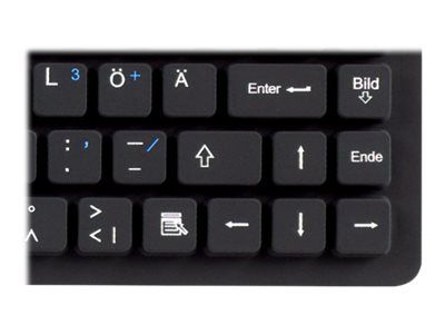 KeySonic Tastatur KSK-3230IN - GB-Layout - Schwarz_5
