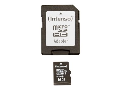 Intenso Premium - Flash-Speicherkarte - 16 GB - microSDHC UHS-I_thumb