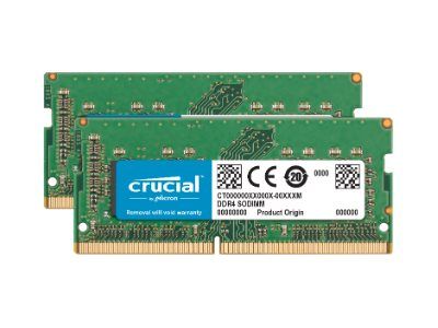 Crucial RAM - 16 GB (2 x 8 GB Kit) - DDR4 2400 UDIMM CL17_thumb