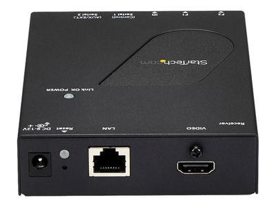 StarTech.com HDMI über Cat5/6 Ethernet LAN Empfänger für ST12MHDLAN - HDMI over IP Gigabit Netzwerk Cat 6 Extender Empfänger - 1080p - Erweiterung für Video/Audio - 1GbE, HDMI_4