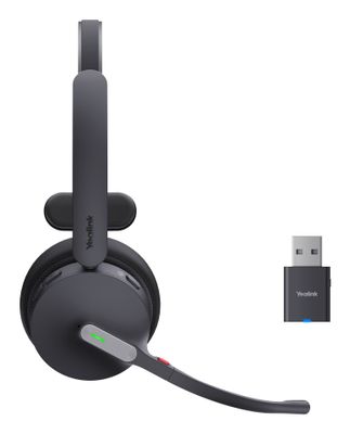 Yealink WH64 Hybrid Mono Teams Kopfhörer Kabellos Kopfband Büro/Callcenter Mikro-USB Bluetooth Schwarz_5