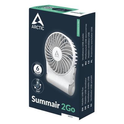 ARCTIC Handventilator Summair 2Go - weiß_4