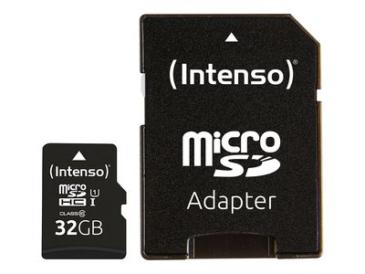 Intenso - flash memory card - 32 GB - microSDHC UHS-I_2