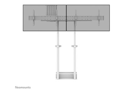 Neomounts ADM-875WH2 Montagekomponente - für 2 LCD-Displays - weiß_7