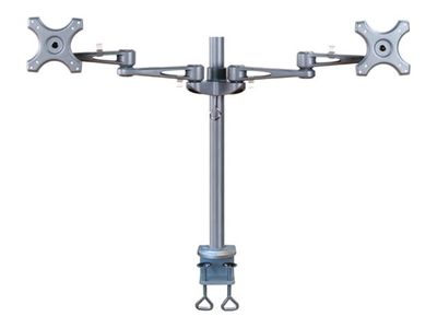 Neomounts FPMA-D935D mounting kit - full-motion - for 2 LCD displays - silver_3