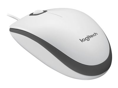 Logitech M100 - mouse - full size - USB_3