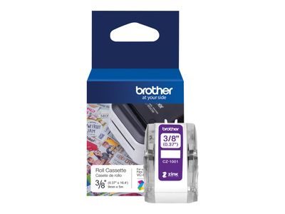 Brother Endlosetiketten CZ-1001 - 9 mm x 5 m - Weiß_thumb