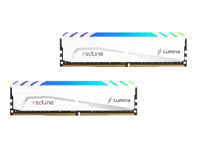 Mushkin Redline Lumina - DDR4 - kit - 16 GB: 2 x 8 GB - DIMM 288-pin - 3600 MHz / PC4-28800 - unbuffered_3