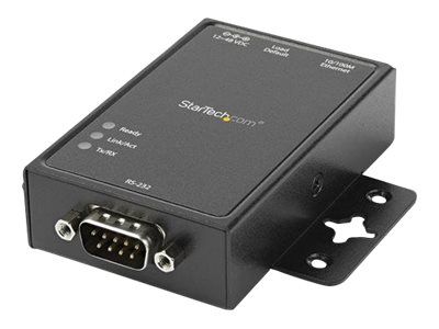 StarTech.com 1 Port RS232 to Ethernet IP Converter / Device Server - Aluminum - Serial over IP Device Server - Serial to IP Converter (NETRS2321P) - device server_thumb
