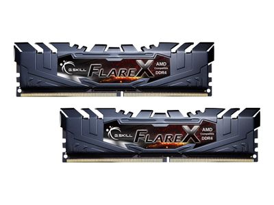 G.Skill Flare X series - DDR4 - 32 GB: 2 x 16 GB - DIMM 288-pin - unbuffered_1