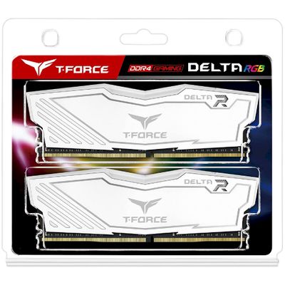 T-Force DELTA RGB - DDR4 - kit - 16 GB: 2 x 8 GB - DIMM 288-pin - 3200 MHz / PC4-25600 - unbuffered_4