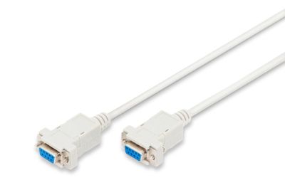 DIGITUS Null modem connection cable - DSUB (9-pin)/ DSUB (9-pin) - 1.8 m_thumb