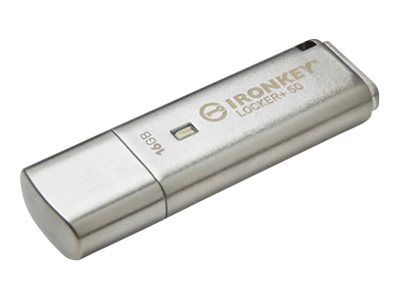 Kingston USB-Stick IronKey Locker+ - USB 3.2 Gen 1 (3.1 Gen 1) - 16 GB - Silber_2