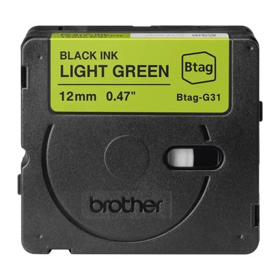 Brother BTAG-G31 - label tape - 1 cassette(s) - Roll (1.2 cm x 4 m)_2