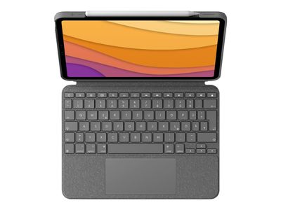 Logitech Keyboard and Folio Case with Trackpad 920-010297 - Grey_5