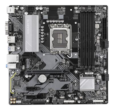 GIGABYTE B760M D3HP Motherboard - Intel Core 14th Gen CPUs, 4+1+1 Phases VRM, up to 5600MHz DDR5, 2xPCIe 4.0 M.2, GbE LAN, USB 3.2 Gen 1_2