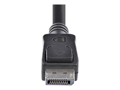 StarTech.com 5m DisplayPort Kabel mit Verriegelung 2m (Stecker/Stecker) - DP (20 Pin) Kabel - Schwarz - DisplayPort Audio- / Videokabel - DisplayPort-Kabel - 5 m_4