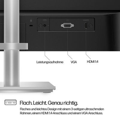 HP LED-Display 5 Series 524sh - 61 cm (24") - 1920 x 1080 Full HD_8