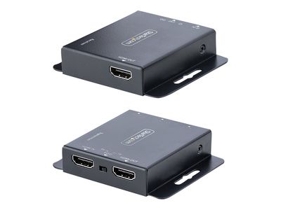 StarTech.com HDMI Ethernet Extender über CAT6/CAT5, 4K 30Hz/40 m oder 1080p/70 m, HDMI over Ethernet/IP Extender, HDMI Lan Transmitter und Receiver Kit, HDMI Verlängerung, IR (EXTEND-HDMI-4K40C6P1) - Erweiterung für Video/Audio - HDMI_1