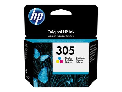 HP 305 - color (cyan, magenta, yellow) - original - ink cartridge_1