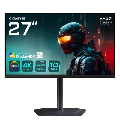 GIGABYTE OLED-Display MO27U2 - 68.6 cm (27") - 3840 x 2160 4K UHD_thumb