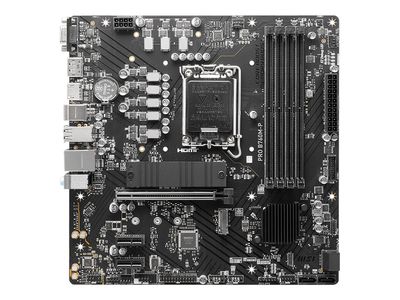 MSI Mainboard PRO B760M-P - micro ATX - Socket LGA1700 - Intel B760_1