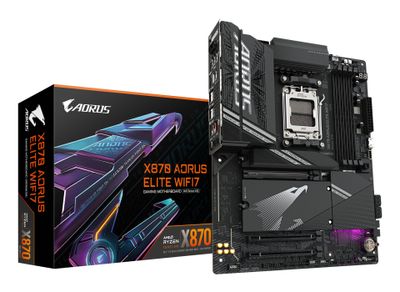 Gigabyte Mainboard AORUS X870 ELITE WIFI7 - ATX - Socket AM5 - AMD X870_thumb