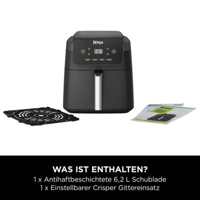 Air Fryer Ninja AF170EU  6,2L Black_2