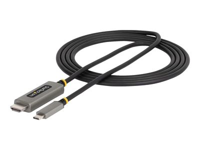 StarTech.com 6ft (2m) USB-C to HDMI Adapter Cable, 8K 60Hz, 4K 144Hz, HDR10, USB Type-C to HDMI 2.1 Video Converter Cable, USB-C DP Alt Mode/USB4/Thunderbolt 3/4 Compatible - USB-C Laptop to HDMI Monitor (135B-USBC-HDMI212M) - adapter cable - 2 m_2