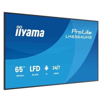 iiyama LED-Display ProLite LH6564UHS-B1AG - 165 cm (65") - 3840 x 2160 4K_3