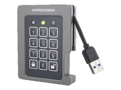 Apricorn SSD-Festplatte ASSD-3PL256-2TBF - 2 TB - USB 3.0 - Silber_3