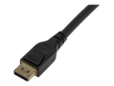 StarTech.com 3 m VESA Certified DisplayPort 1.4 Cable - 8K 60Hz HBR3 HDR - 10 ft Super UHD 4K 120Hz - DP to DP Slim Video Monitor Cord M/M - DisplayPort-Kabel - 3 m_5